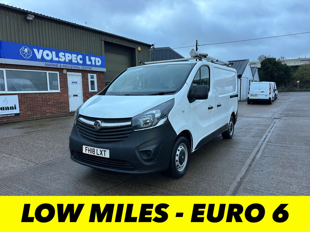 2018 Vauxhall Vivaro 1.6CDTi 2900 L1H1 (95PS)(EU6) (s/s) ecoFLEX Panel Van