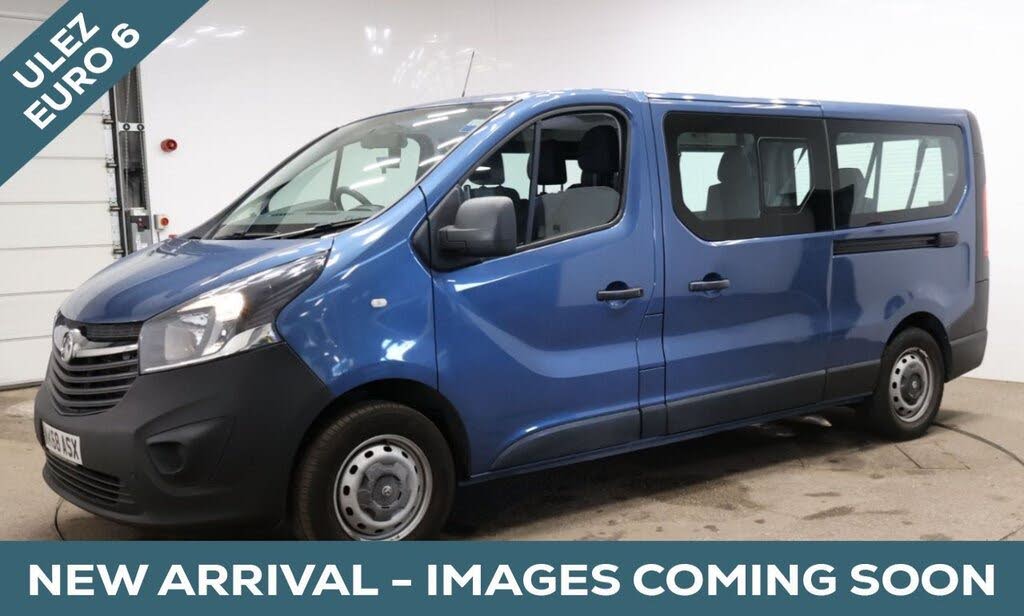 2018 Vauxhall Vivaro 1.6CDTi 2900 L2H1 (95PS)(EU6) (s/s) 9 Seats Combi