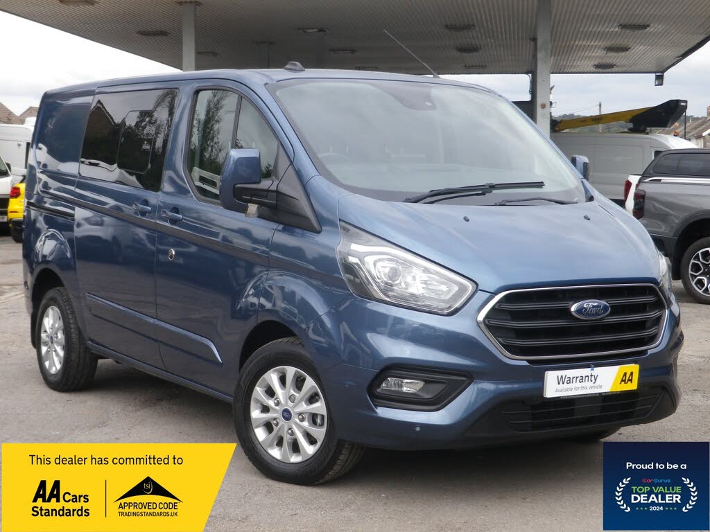 2021 Ford Transit Custom 2.0TDCi 300 L1H1 Limited (130PS)(EU6dT) Double Cab-in-Van