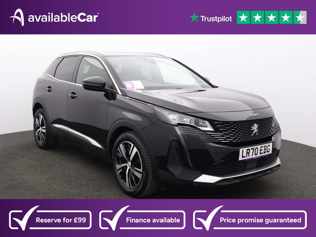 2021 Peugeot 3008 SUV 1.6 PureTech GT (180bhp) (s/s) EAT8