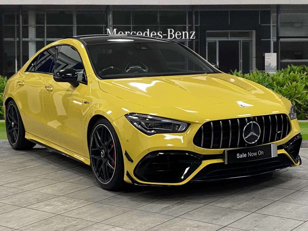 2021 Mercedes-Benz CLA 2.0 CLA AMG 45 S Plus Coupe 4d