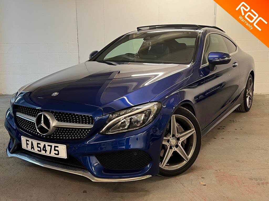 2016 Mercedes-Benz C-Class 2.1d C220d AMG Line (170bhp) (Premium Plus)(s/s) Coupe 2d 9G-Tronic Plus