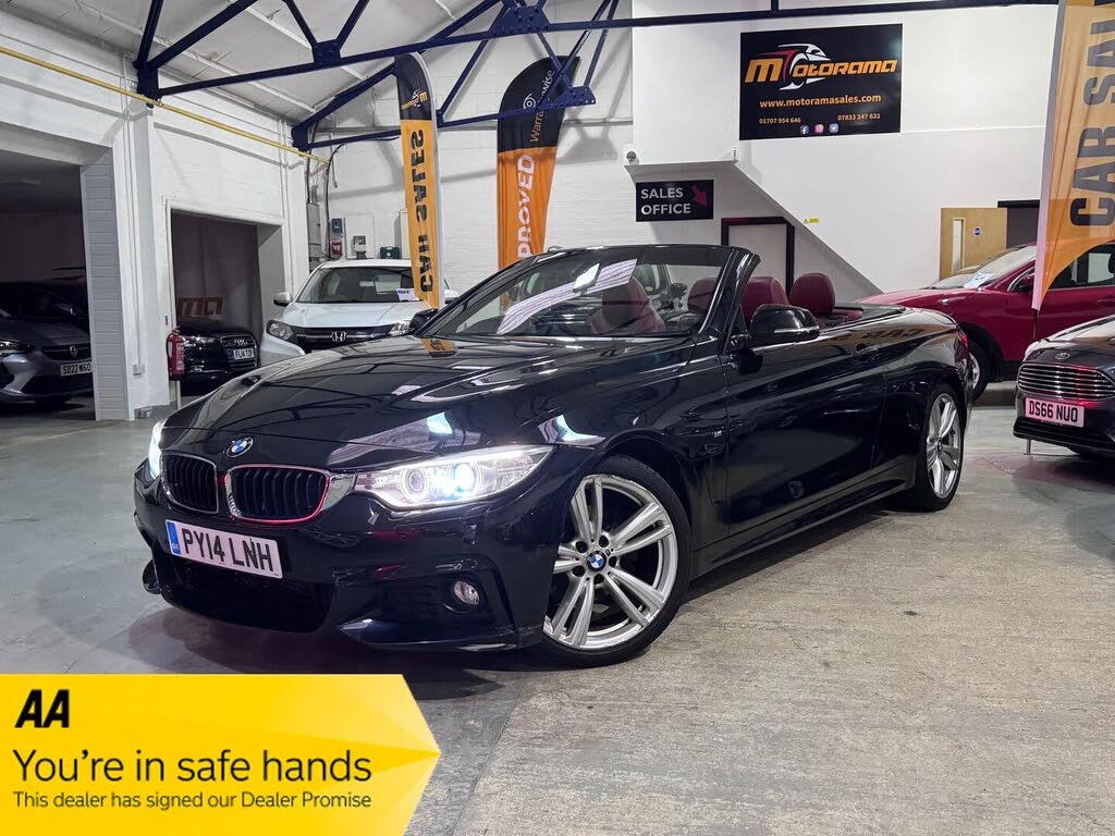 2014 BMW 4 Series 2.0TD 420d M Sport Convertible 2d