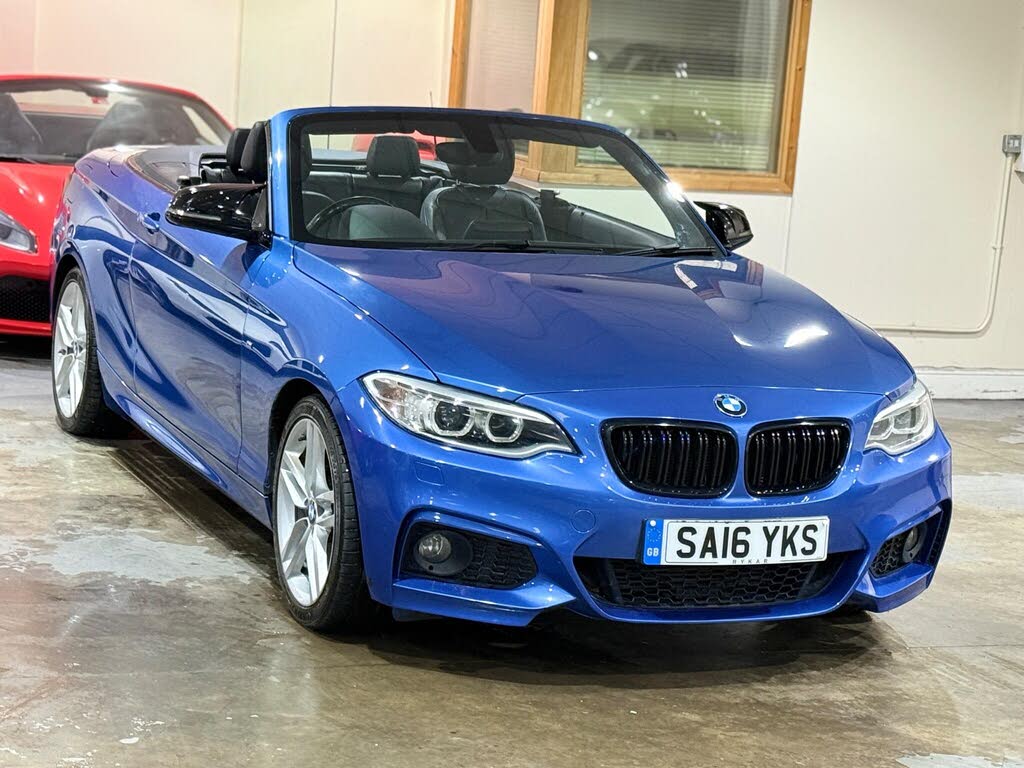 2016 BMW 2 Series 2.0TD 218d M Sport Convertible 2d Auto