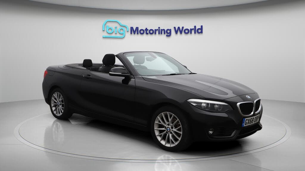 2018 BMW 2 Series 1.5 218i SE (136bhp) Convertible 2d