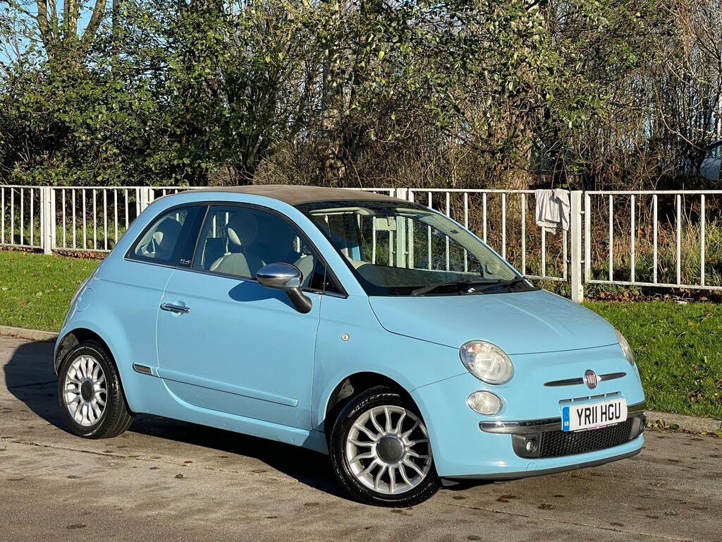 2011 Fiat 500C 1.2 LOUNGE (69bhp)
