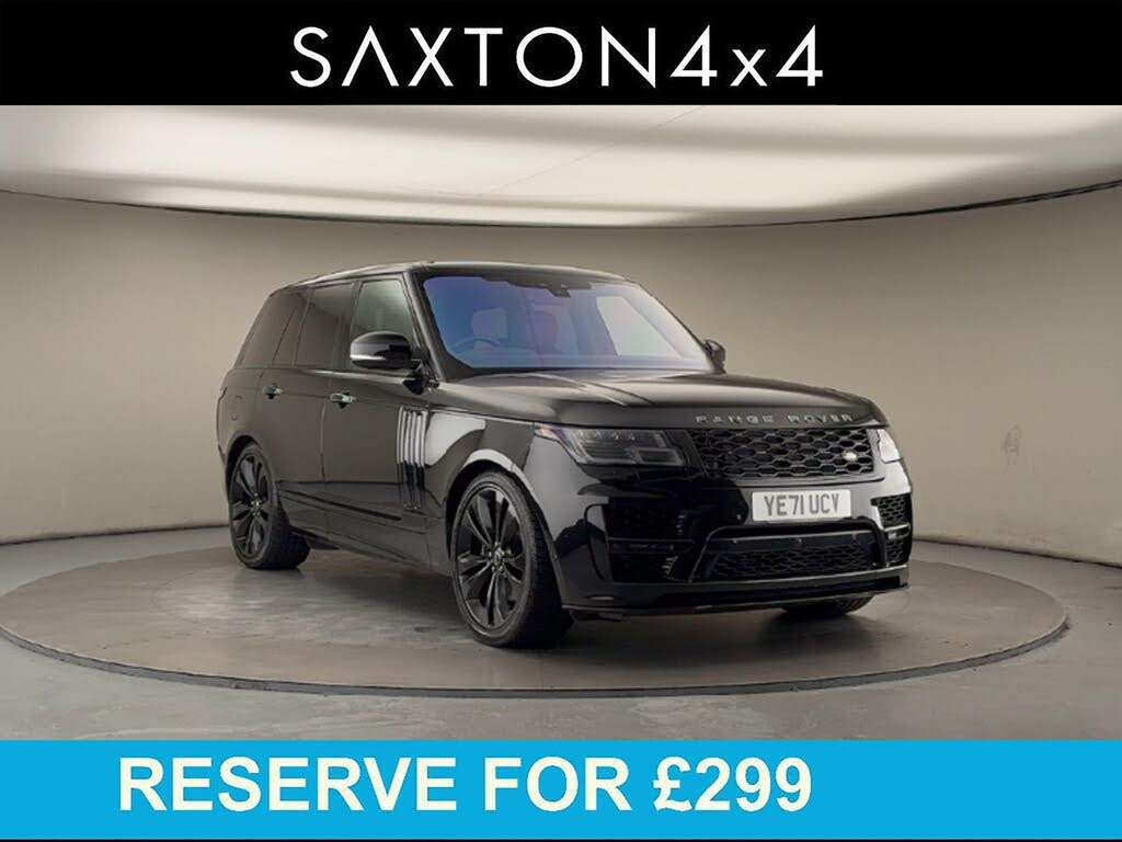 2021 Land Rover Range Rover 5.0 V8 P565 SVAutobiography Dynamic Black
