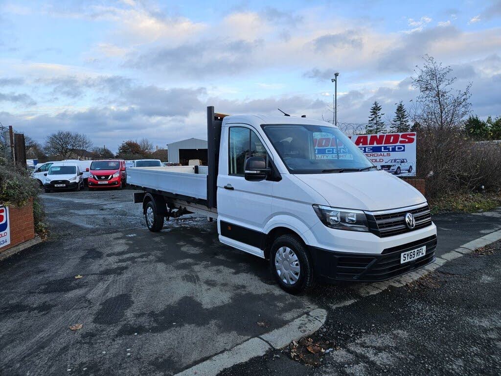 2019 Volkswagen Crafter 2.0TDI CR35 LWB (140Ps)(EU6) Startline Double Cab ETG Dropside Truck