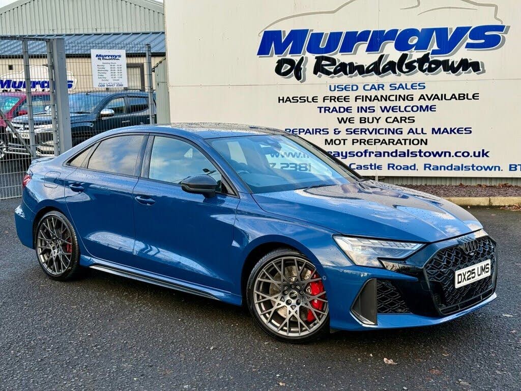 2025 Audi RS3 2.5 TFSI Carbon Black Saloon 4d