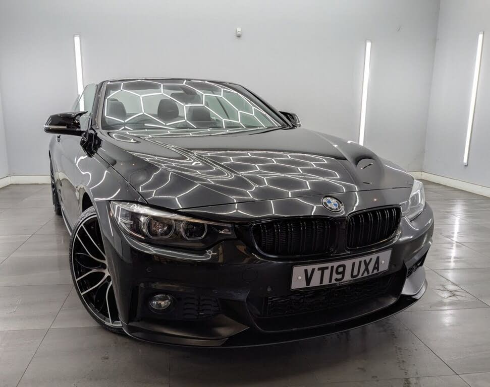 2019 BMW 4 Series 2.0TD 420d M Sport Convertible 2d Auto