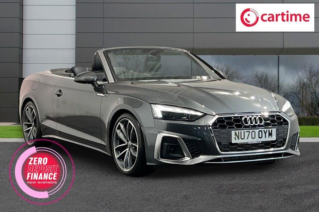 2020 Audi A5 2.0 40 TFSI S Line (190ps) Cabriolet 2d Tronic
