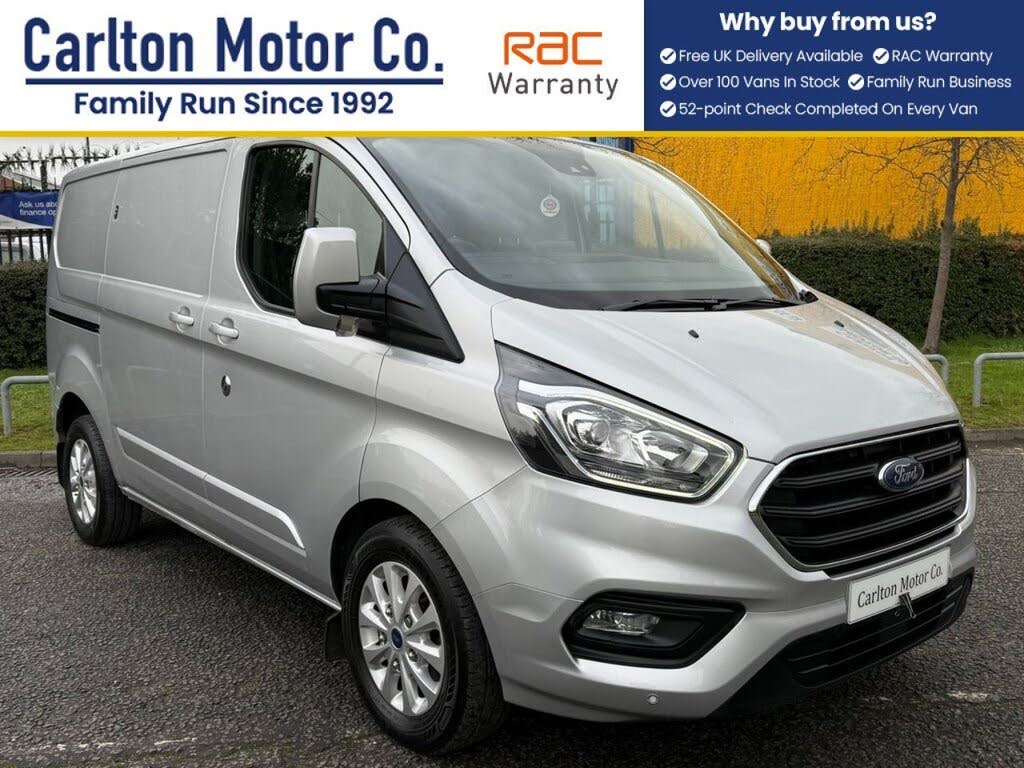 2022 Ford Transit Custom 2.0TDCi 340 L1H1 Limited (170PS)(EU6dT) auto