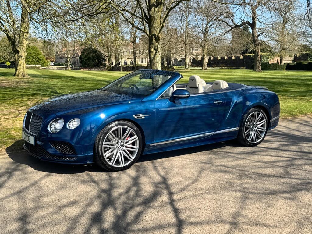 2015 Bentley Continental 6.0 GT Speed Convertible