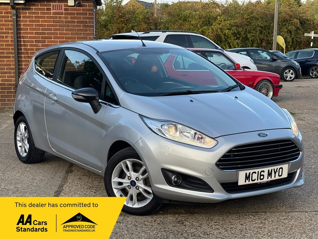 2016 Ford Fiesta 1.0T Zetec (100ps) EcoBoost (s/s) 3d