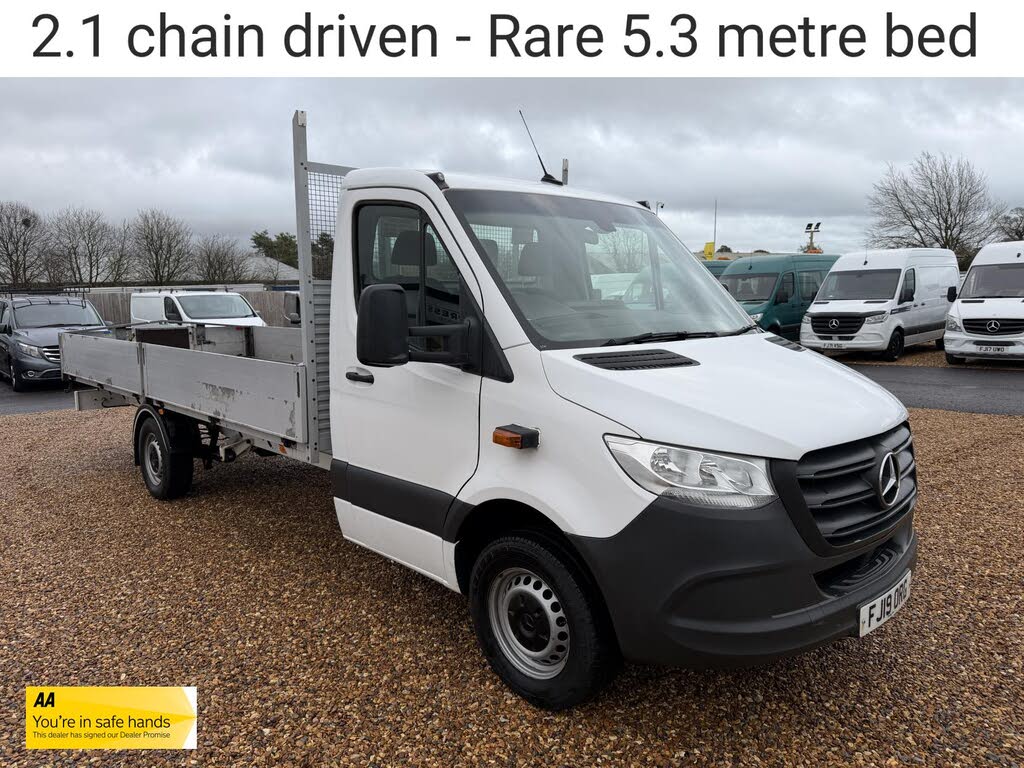 2019 Mercedes-Benz Sprinter 2.1CDI 314 L3H1 (143PS)(EU6b) Chassis Cab RWD ECO Gear 360