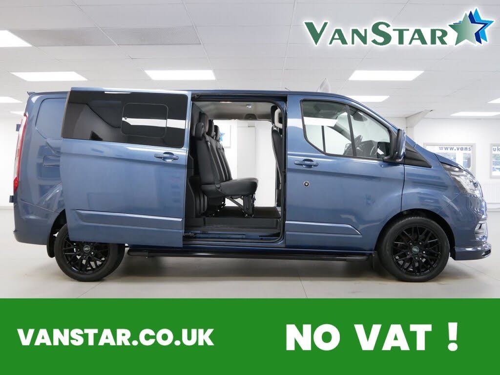 2021 Ford Transit Custom 2.0TDCi 320 L2H1 Limited (185PS)(EU6dT) Double Cab-in-Van auto