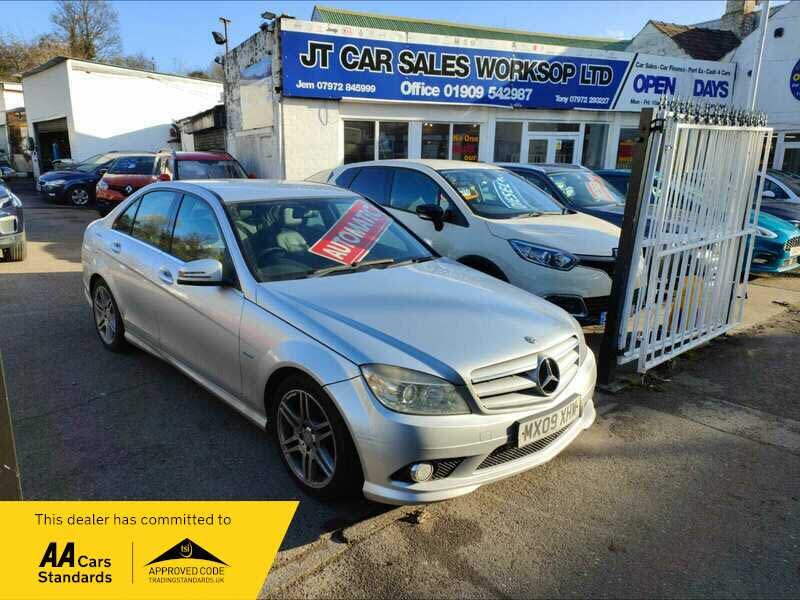 2009 Mercedes-Benz C-Class 2.1TD C220 CDI Sport 2.1CDI Blue F Saloon 4d auto