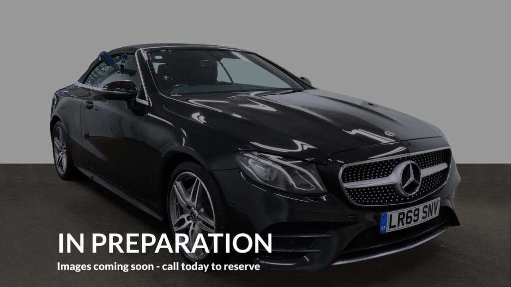 2019 Mercedes-Benz E-Class 2.0d E220d AMG Line (s/s) Cabriolet 2d Plus