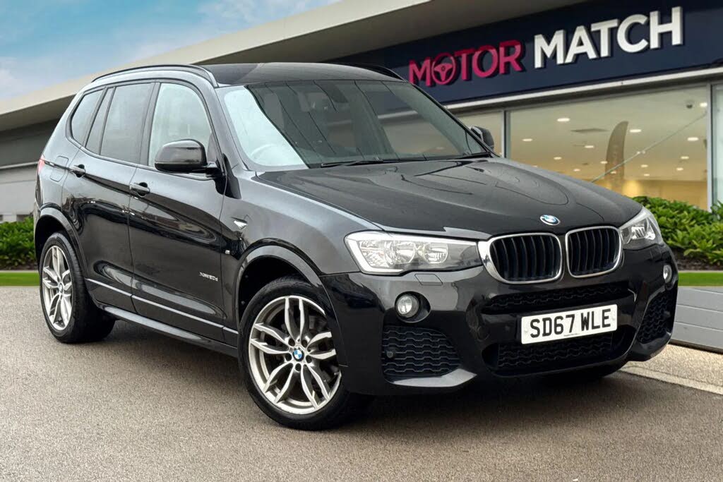 2017 BMW X3 2.0TD xDrive20d M Sport (190bhp)