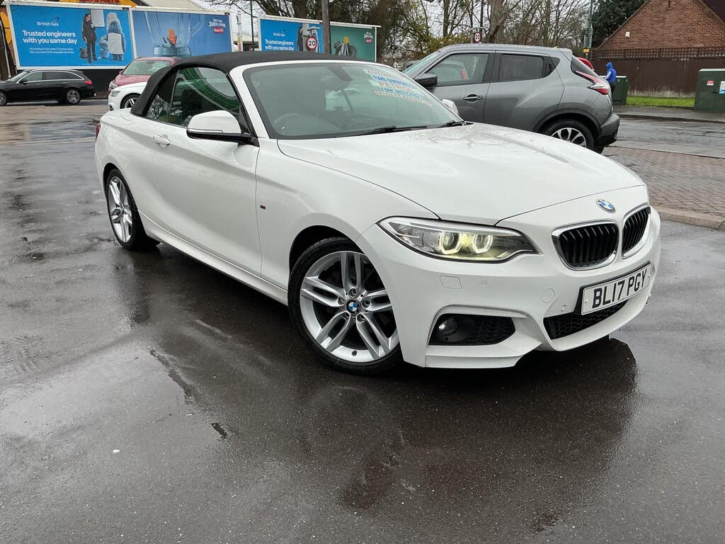 2017 BMW 2 Series 2.0 220i M Sport (184bhp) Convertible 2d Auto