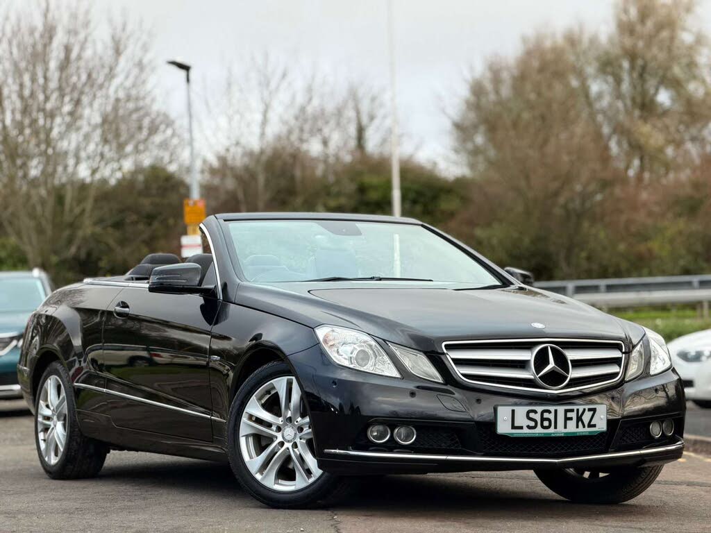 2011 Mercedes-Benz E-Class 2.1TD E220 CDI SE Edition 125 2.1CDI Blue F Cabriolet 2d