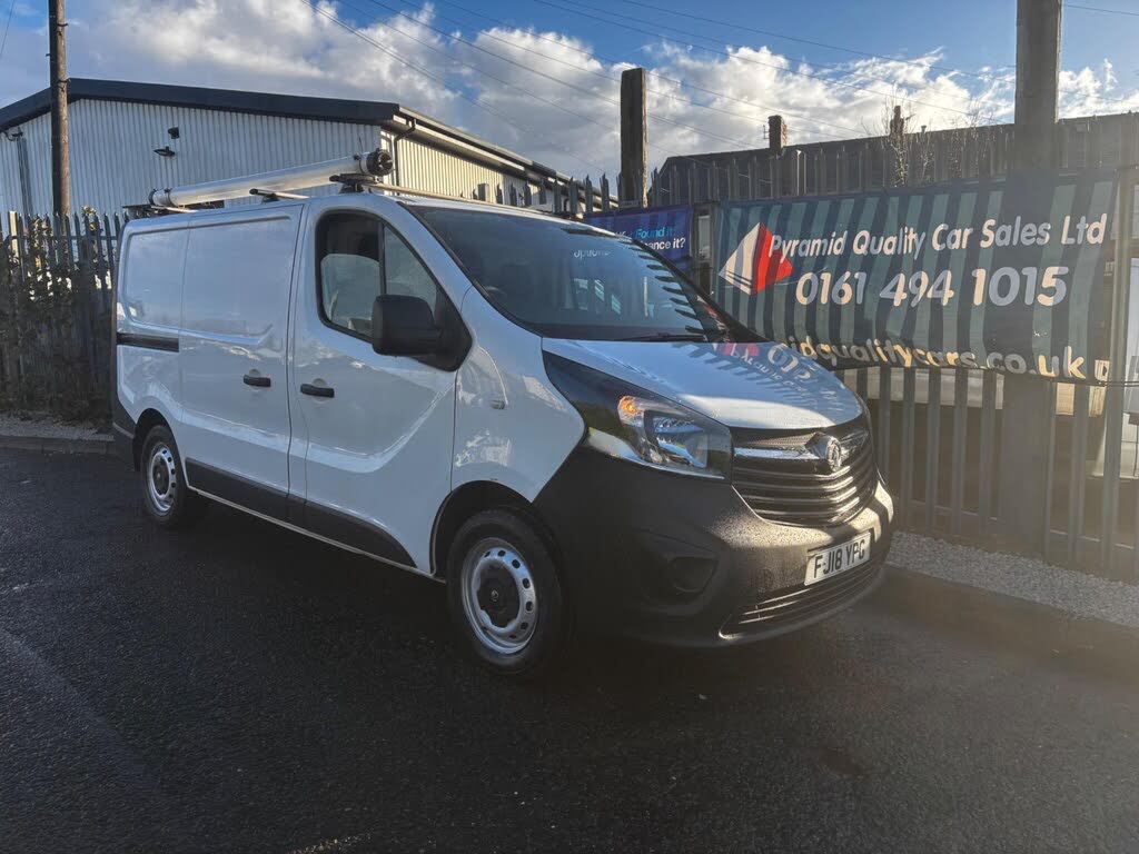 2018 Vauxhall Vivaro 1.6CDTi 2900 L1H1 (95PS)(EU6) (s/s) ecoFLEX Panel Van
