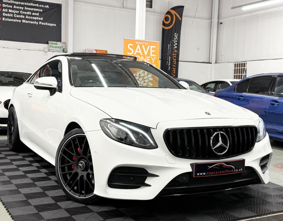 2018 Mercedes-Benz E-Class 2.0d E220d AMG Line (Premium)(s/s) Coupe 2d