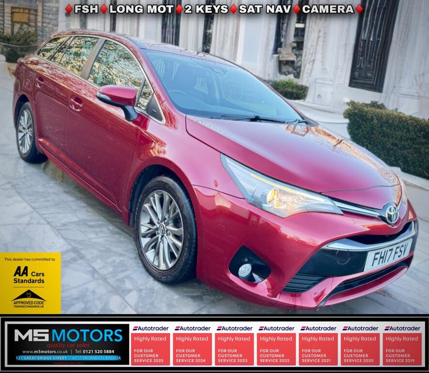 2017 Toyota Avensis 1.6D-4D Business Edition Touring Sports 5d
