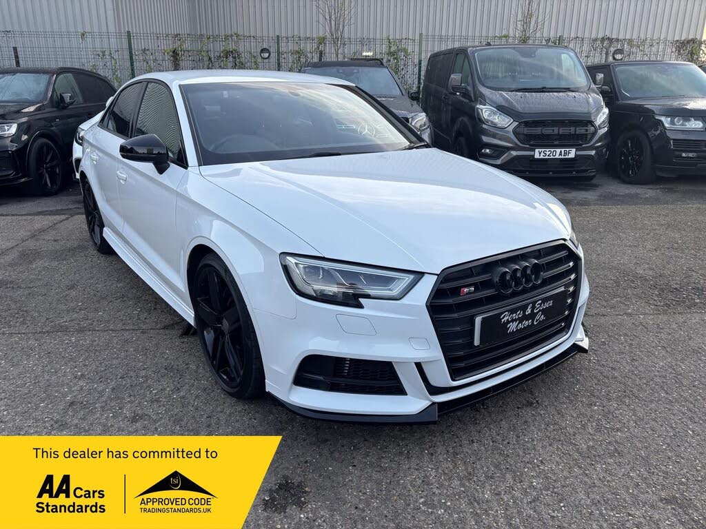 2018 Audi S3 2.0 TFSI quattro Black Edition Saloon 4d S Tronic