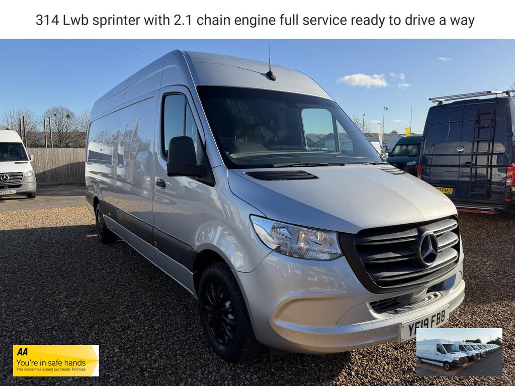 2019 Mercedes-Benz Sprinter 2.1CDI 314 L2H1 (143PS)(EU6C) Panel Van RWD ECO Gear 360