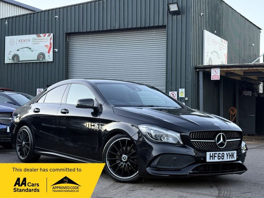 2018 Mercedes-Benz CLA 1.6 CLA 200 AMG Line Night Edition (s/s) Coupe 4d 7G-DCT
