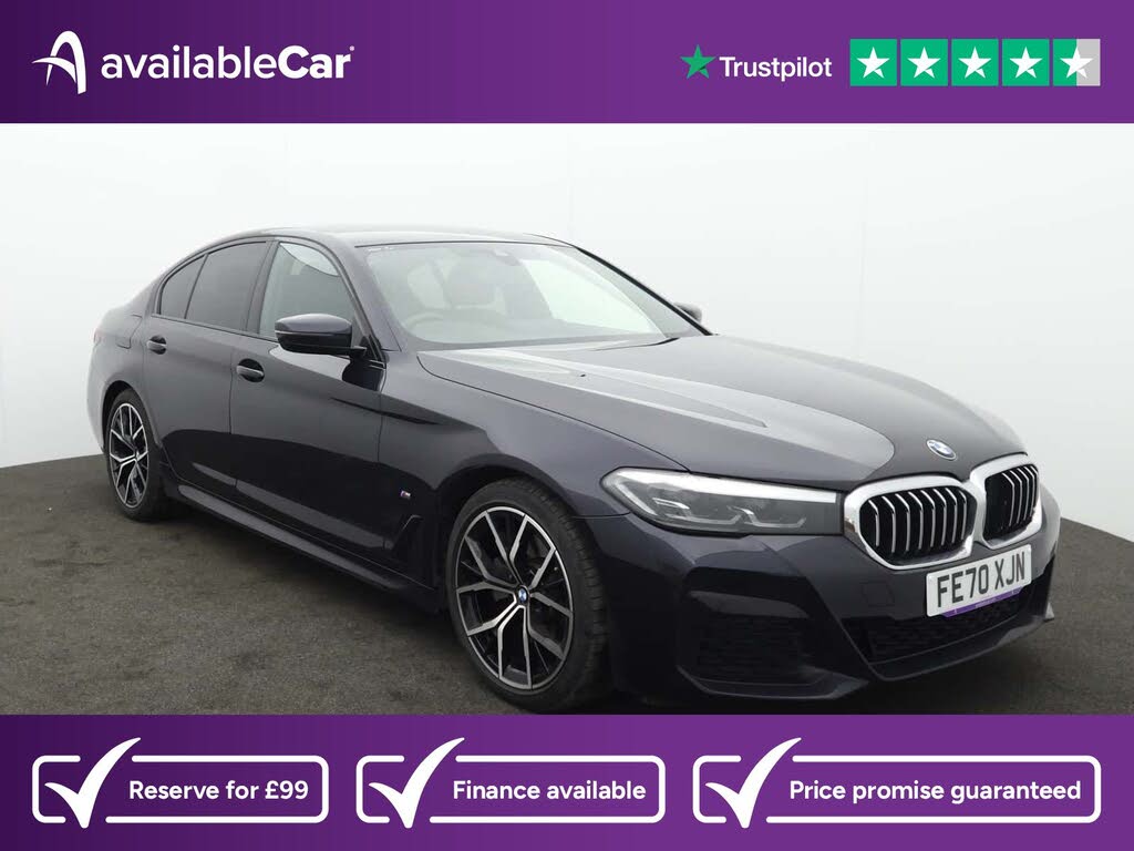 2020 BMW 5 Series 2.0TD 520d M Sport (187bhp) (MHT) Saloon 4d