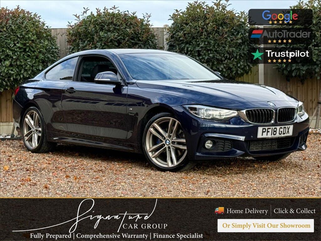 2018 BMW 4 Series 2.0TD 420d xDrive M Sport (190bhp) (s/s) 2d Auto