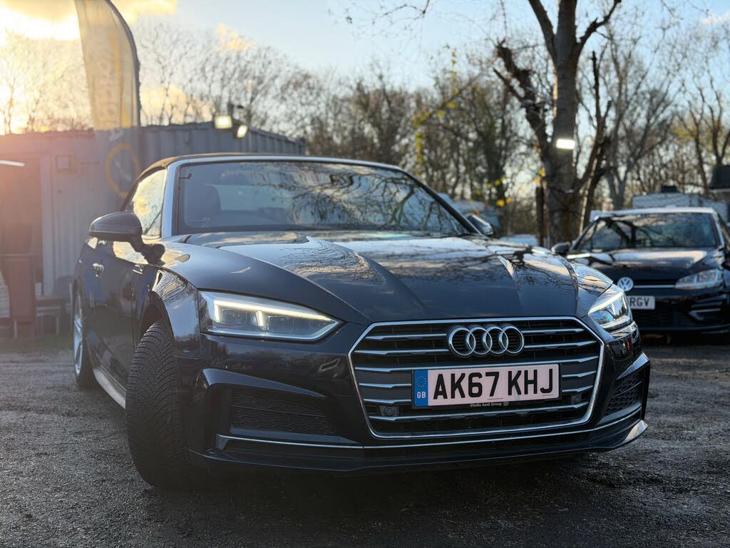 2017 Audi A5 2.0 TDI S Line (190ps) Cabriolet 2d Tronic