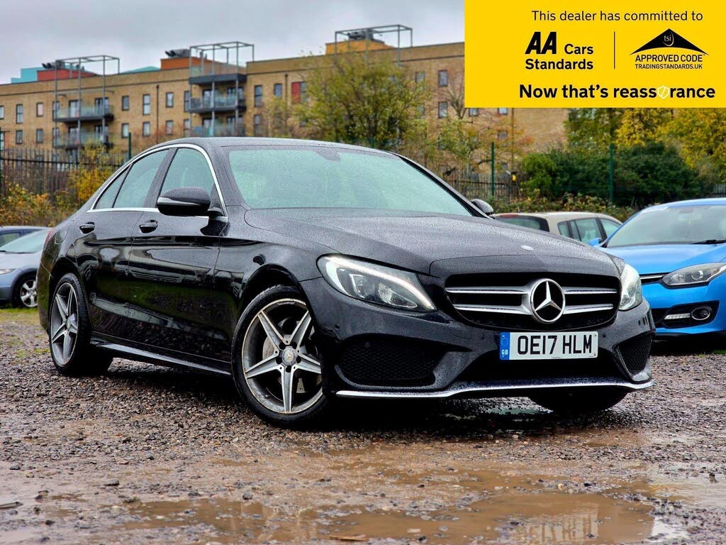 2017 Mercedes-Benz C-Class 2.1d C220d AMG Line (s/s) Saloon 4d 9G-Tronic Plus