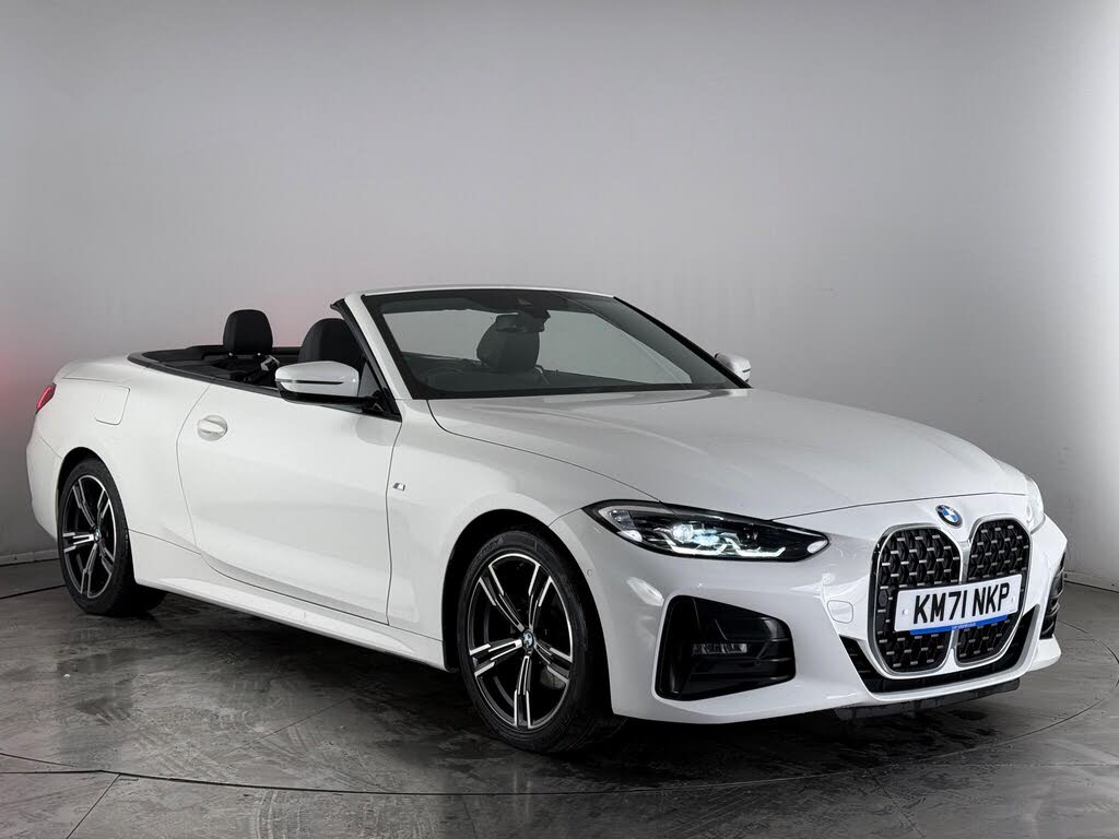 2021 BMW 4 Series 2.0 420i M Sport Convertible 2d Auto