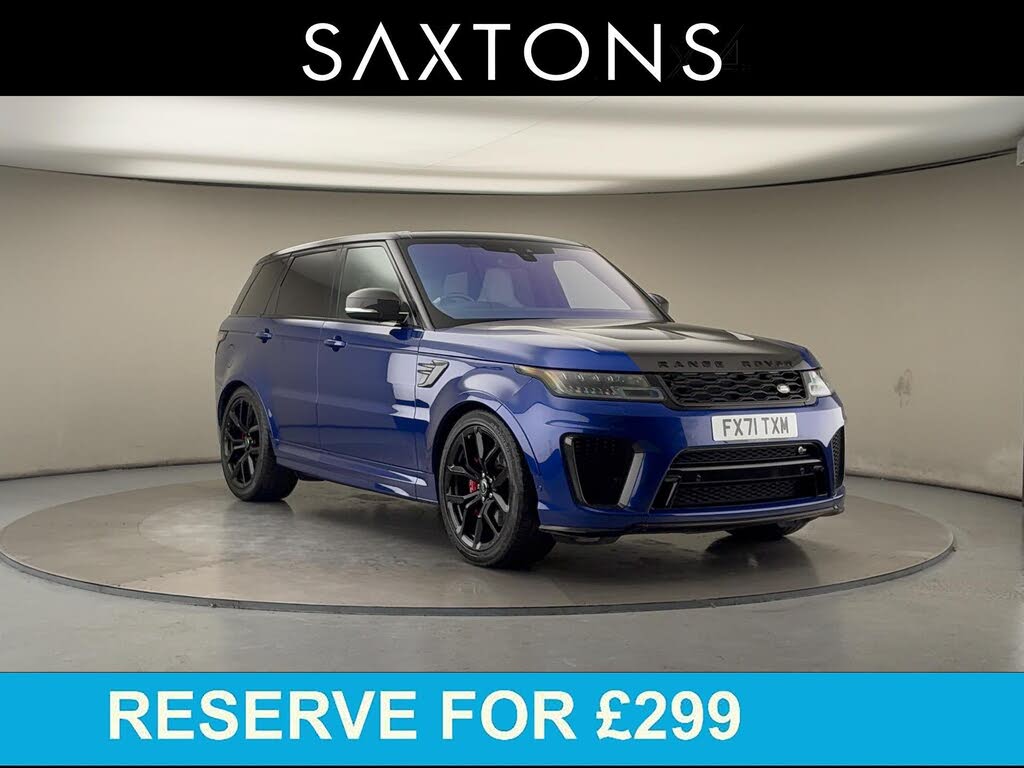 2021 Land Rover Range Rover Sport 5.0 V8 P575 SVR Carbon Edition