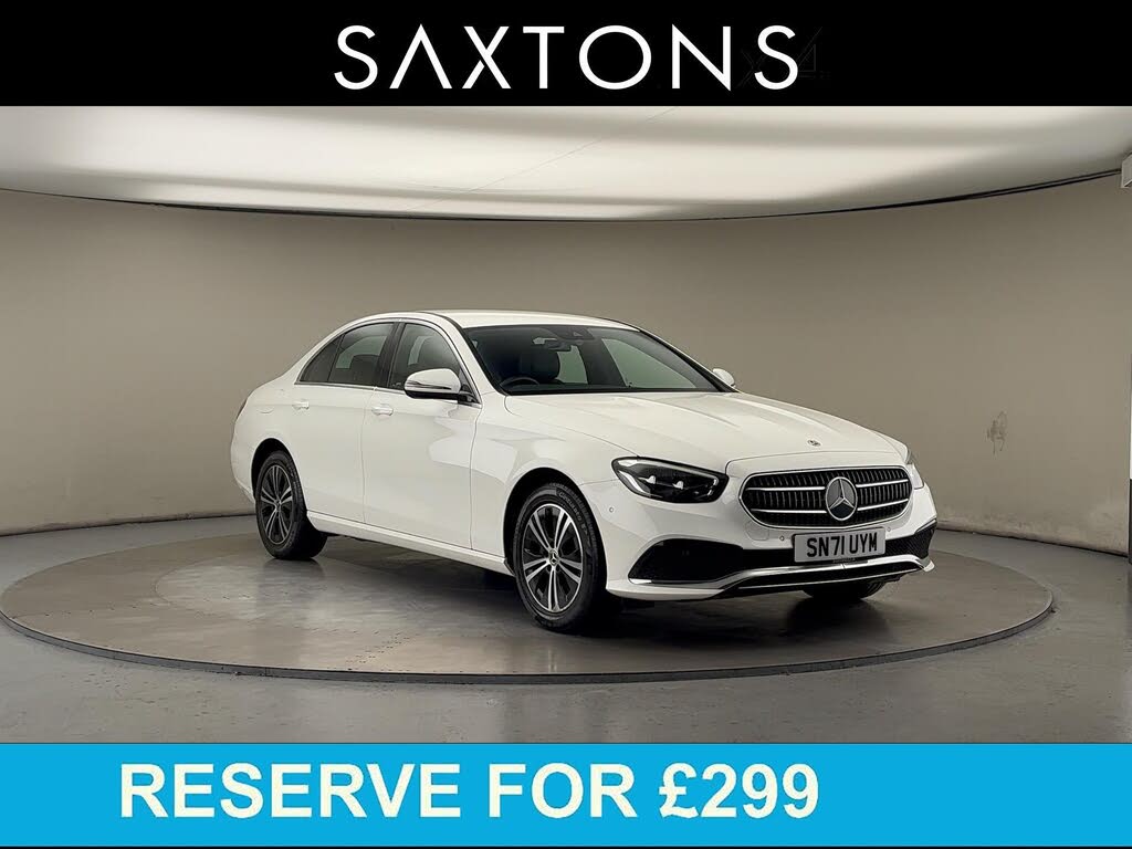 2021 Mercedes-Benz E-Class 2.0 E200 Sport Saloon 4d