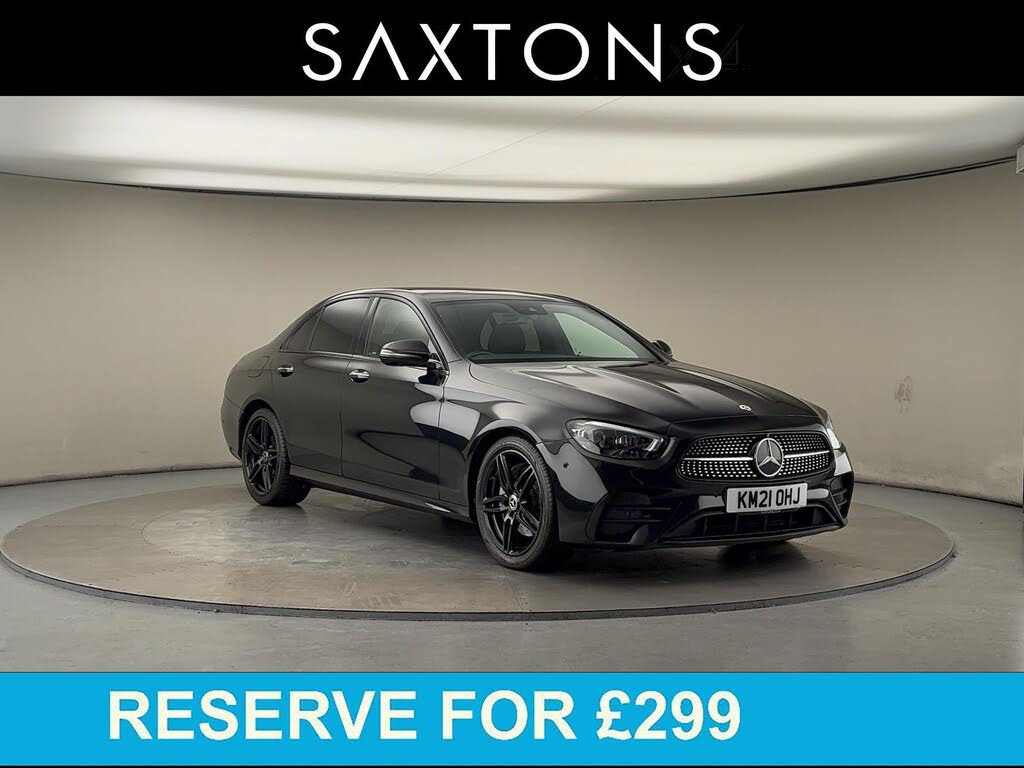 2021 Mercedes-Benz E-Class 2.0d E220d AMG Line Night Edition Premium Plus Saloon 4d