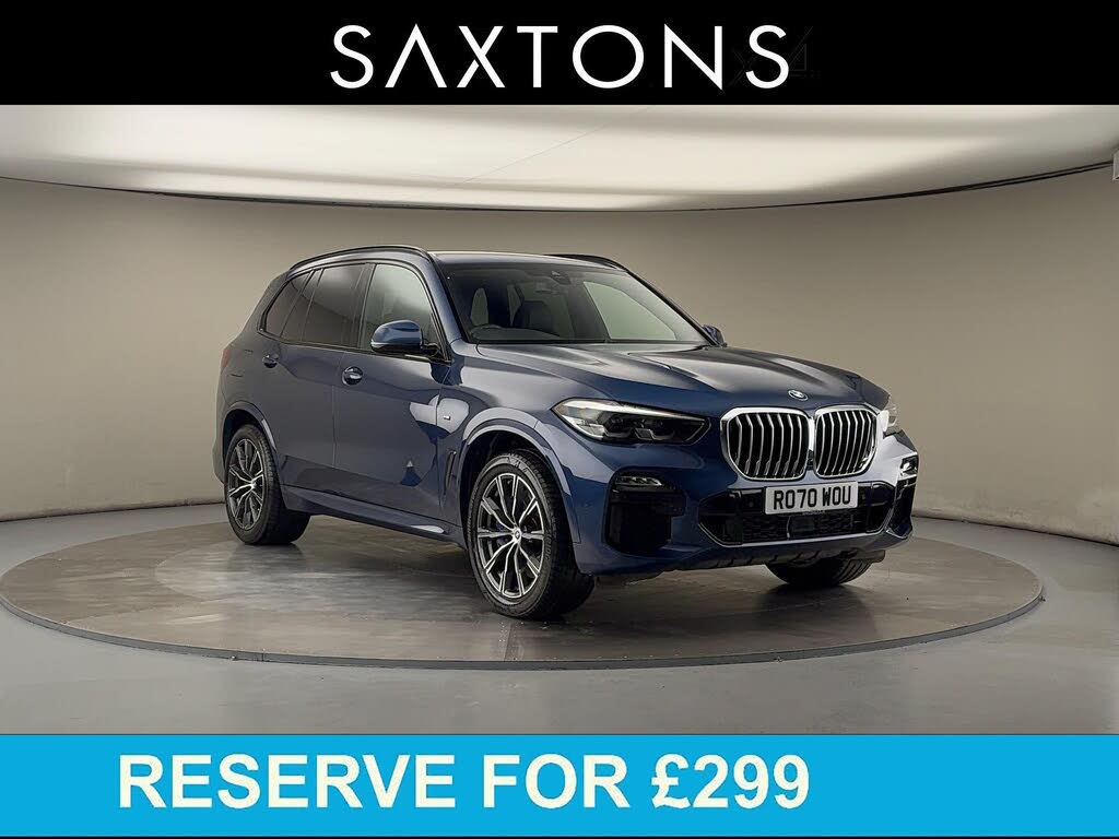 2020 BMW X5 3.0TD xDrive 30d M Sport (261bhp)