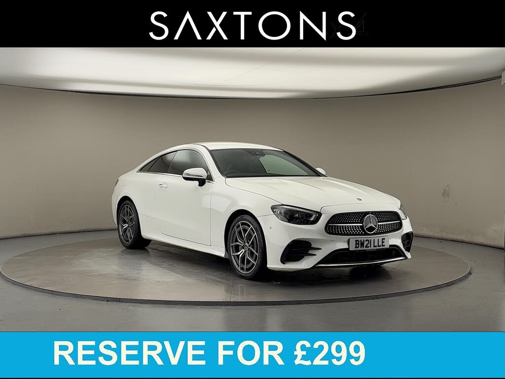 2021 Mercedes-Benz E-Class 2.0d E220d AMG Line Premium Coupe 2d