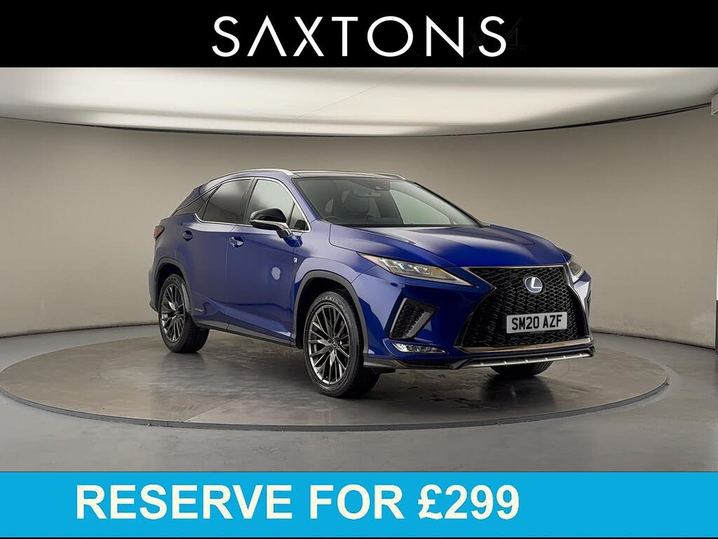 2020 Lexus RX 450h 3.5 F SPORT 4X4 (Panoramic Roof)