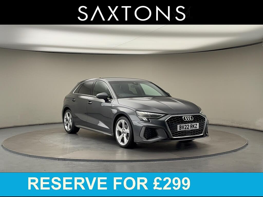 2022 Audi A3 1.5 35 TFSI S Line Sportback 5d Tronic