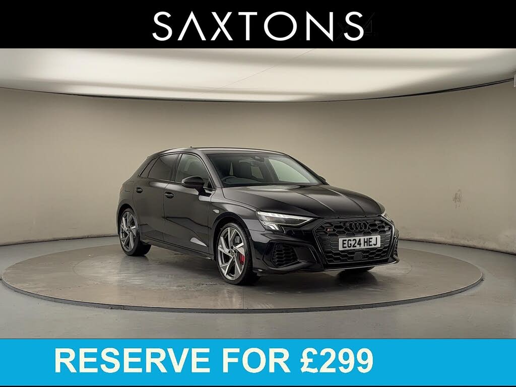 2024 Audi S3 2.0 TFSI Black Edition (310ps) Sportback 5d