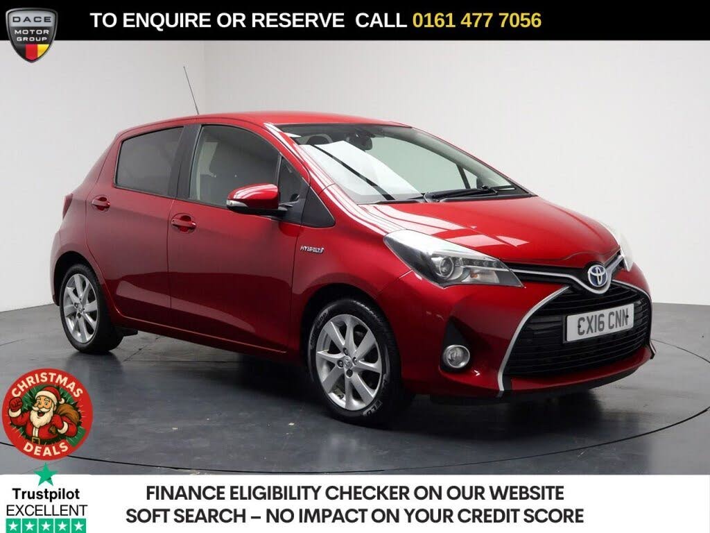 2016 Toyota Yaris 1.5 VVT-i Excel Hybrid (15in Alloys)