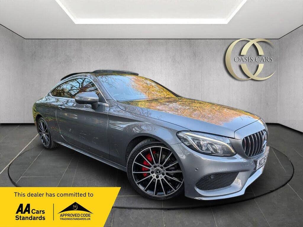 2016 Mercedes-Benz C-Class 2.0 C200 AMG Line (181bhp) (Premium)(s/s) Coupe 2d 7G-Tronic Plus
