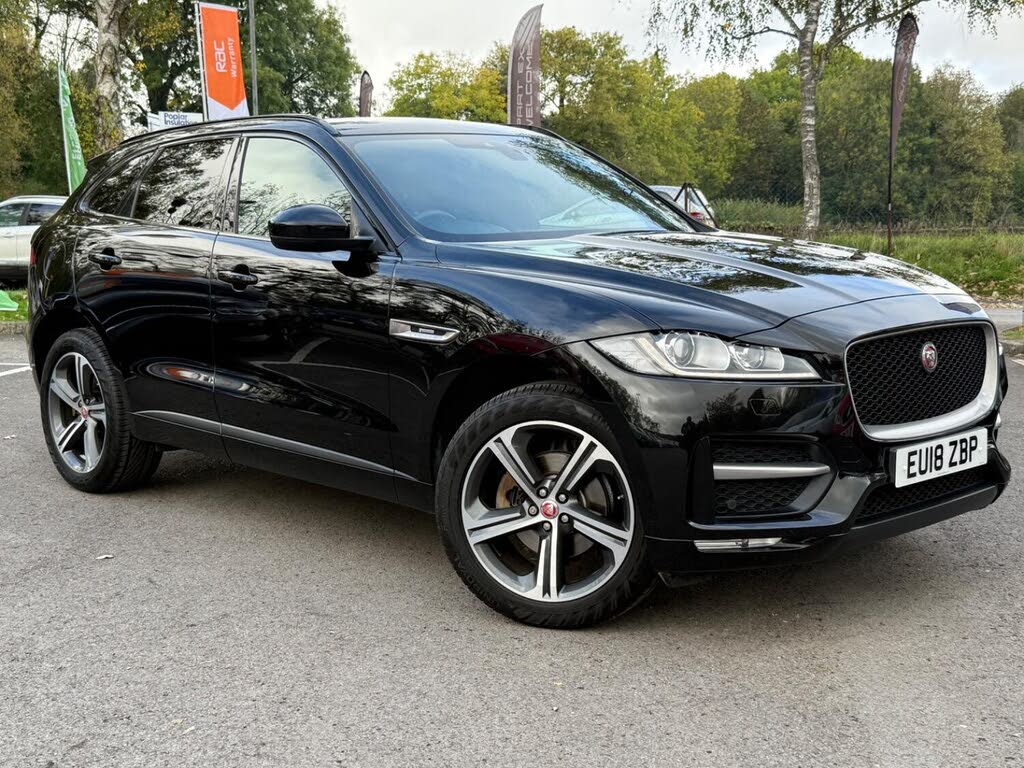 2018 Jaguar F-PACE 2.0 i4D R-Sport (180ps) (AWD) Auto