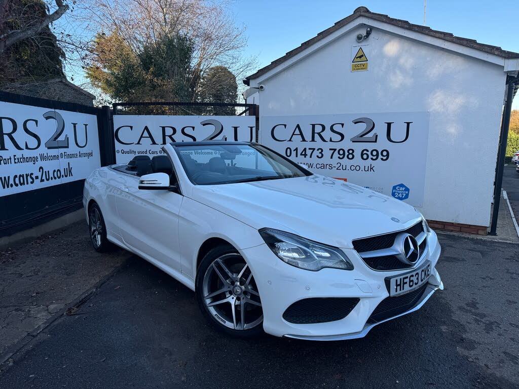 2013 Mercedes-Benz E-Class 2.1TD E250 CDI AMG Sport CDI Cabriolet 2d