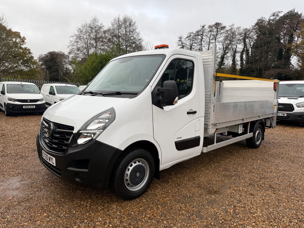 2020 Vauxhall Movano 2.3CDTI L3H1 R3500 (145PS)(EU6) BiTurbo (s/s) HD Dropside Truck