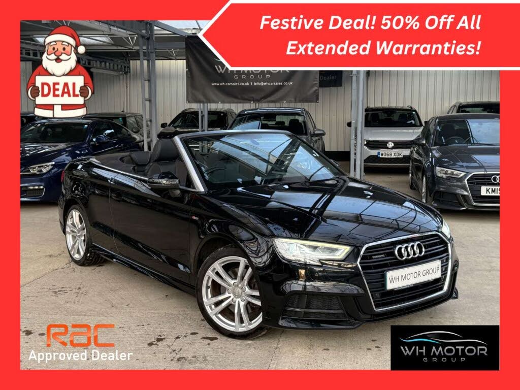 2016 Audi A3 Cabriolet 2.0 TFSI quattro S Line